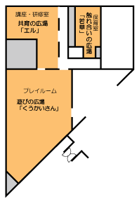 さんさん館子育て支援センターの内部