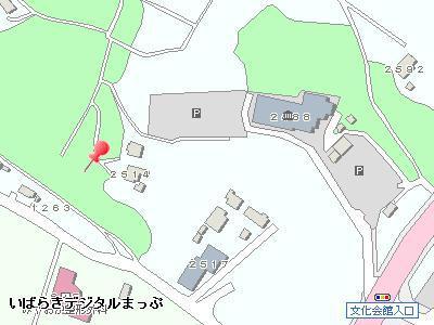 馴馬城跡の周辺地図