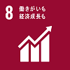 目標8働きがいも経済成長も